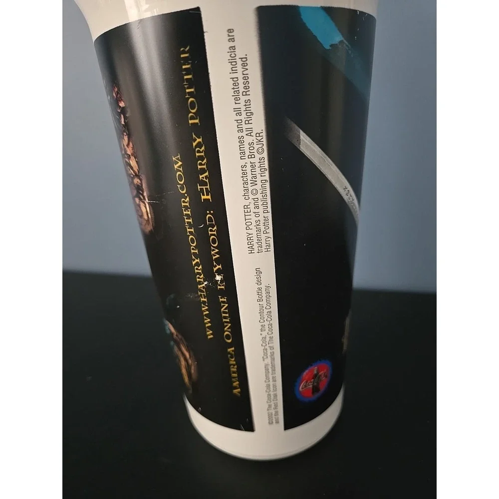 Vintage 2002 Harry Potter and Chamber of‎ Secrets Cinema Plastic Cup Collectable